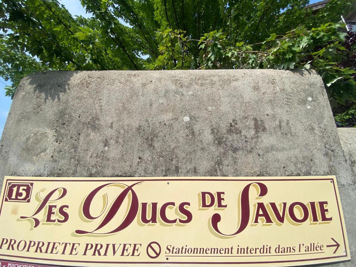 Ferienwohnung Le Duc De Savoie Thonon Exterior foto